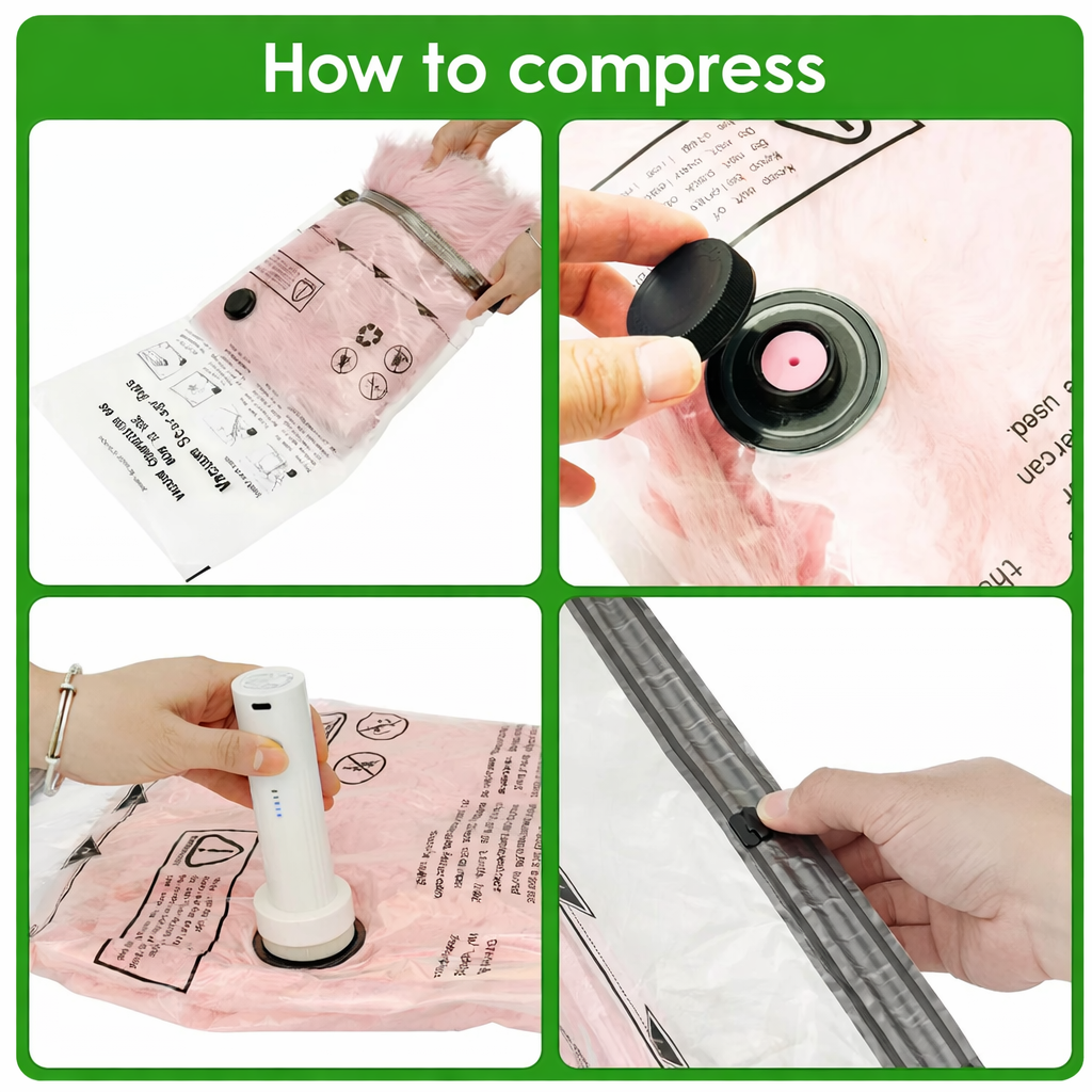 Vacuum Travel Bags | Fit More, Stress Less