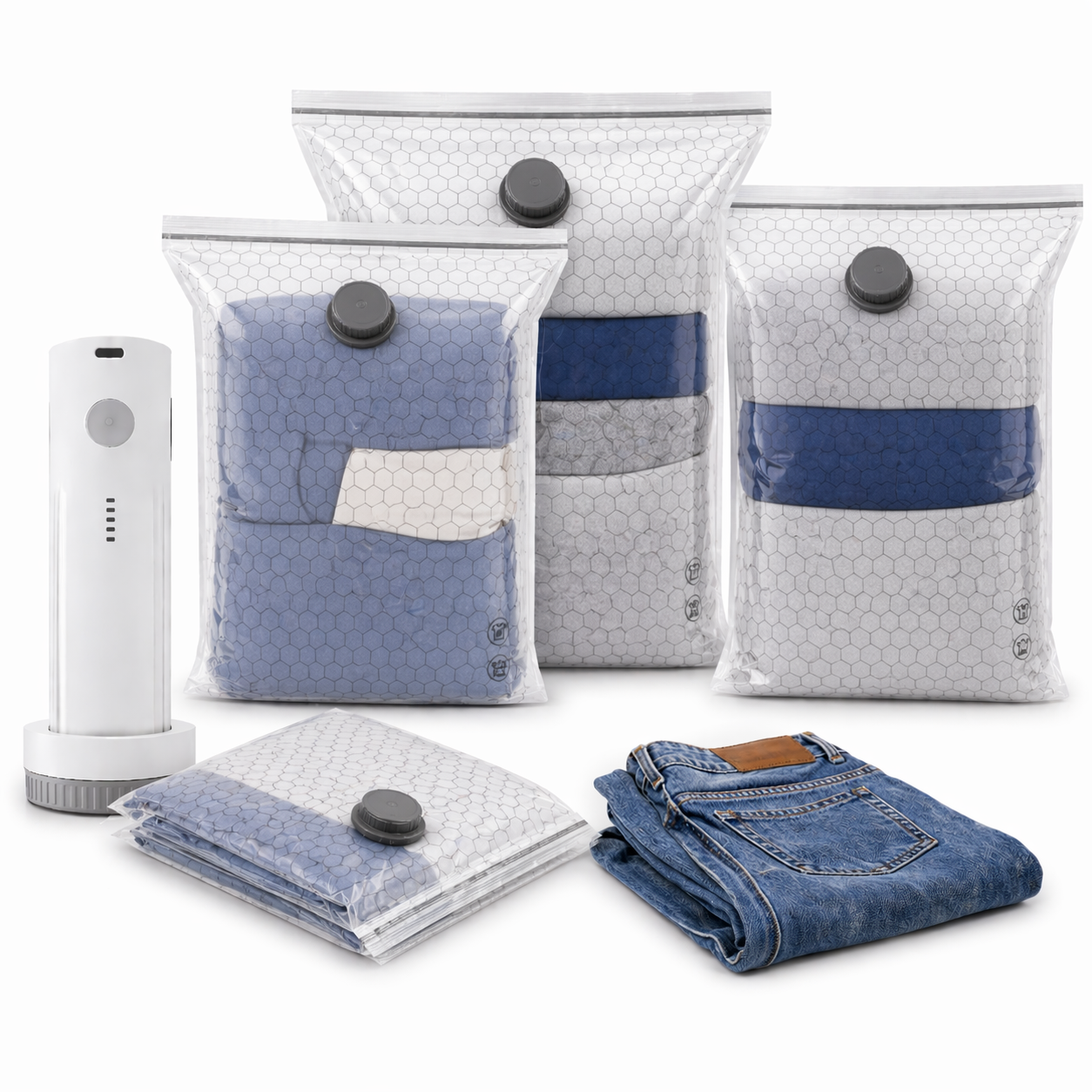 Vacuum Travel Bags | Fit More, Stress Less