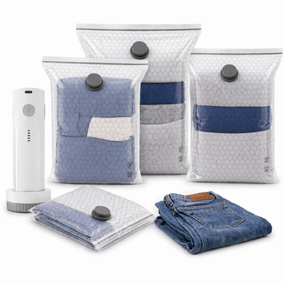 Vacuum Travel Bags | Fit More, Stress Less